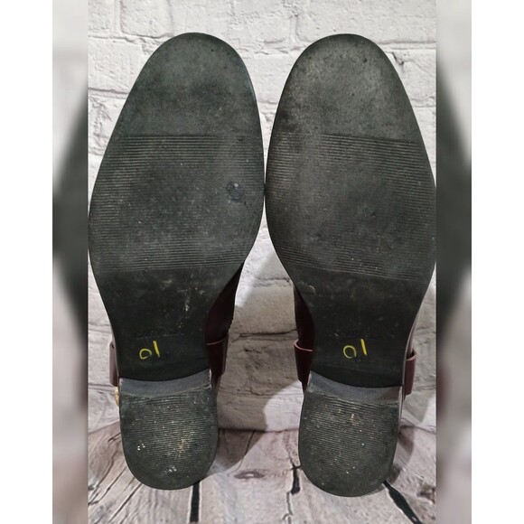 Carvela Saddle Leather Buckle Flat Ankle Boots - Picture 9 of 9